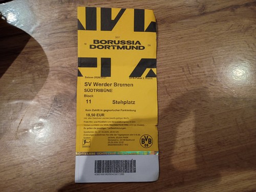 2026 ticket bvb dortmund - ticket,