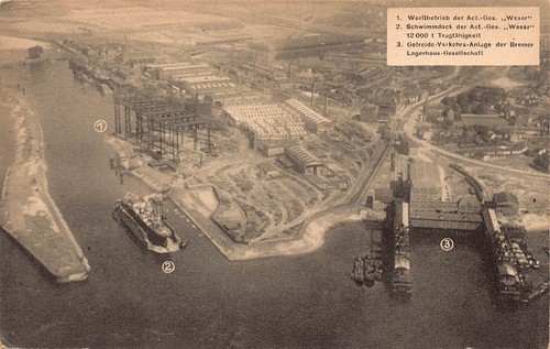 Postkarte deutschland bremen - postkarte,