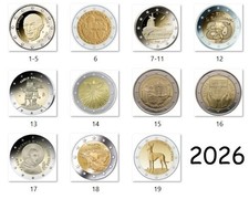2 Euro 2026 Gedenkmünze -