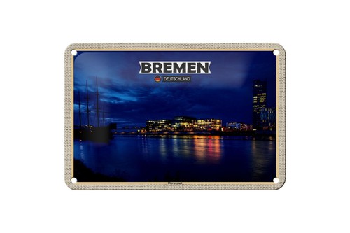 Blechschild städte bremen - blechschild,