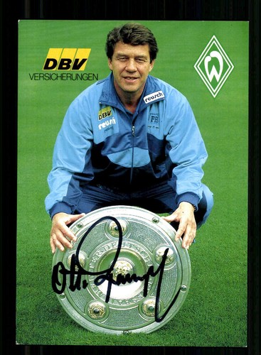 Otto rehhagel autogrammkarte - otto,