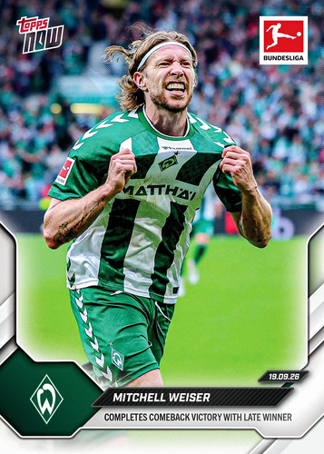 Topps now bundesliga - now, 2026/27