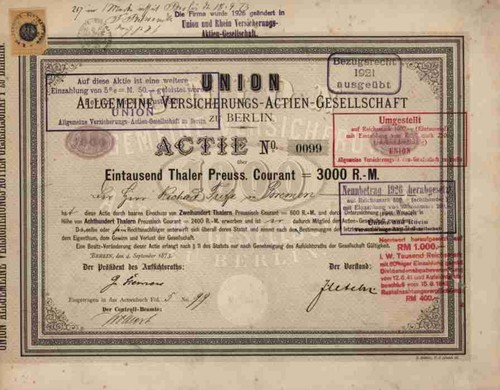 Union allgemeine versicherung - union,