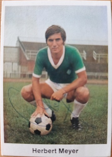 Autogramm herbert meyer - herbert,