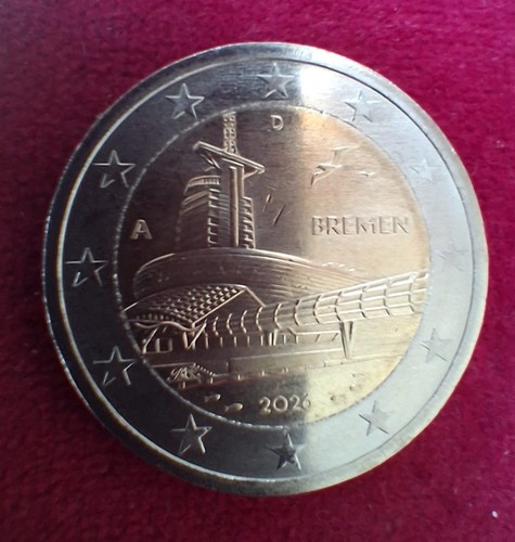 Euro 2026 a umlaufmünze - 2,