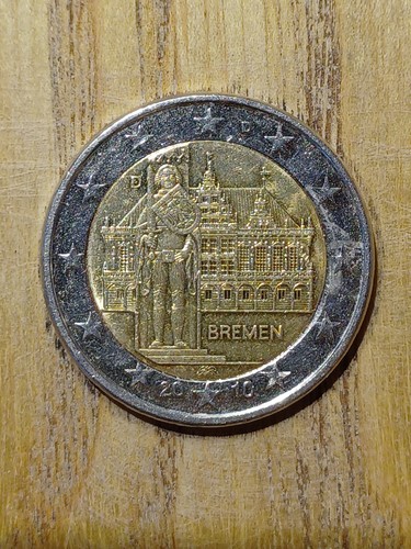 Euro umlaufmünze 2010 f - 2,