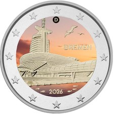 2 Euro Gedenkmünze BRD /