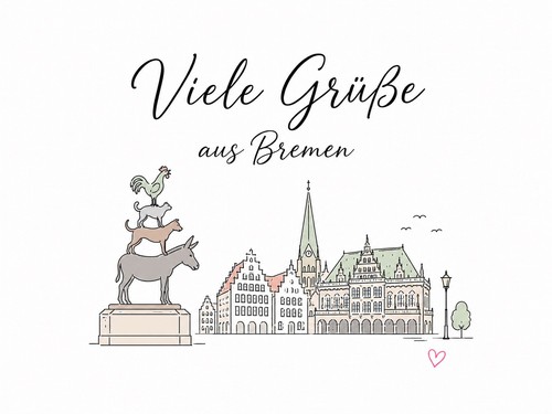 Viele grüße aus - 5, x