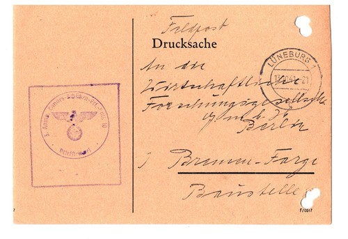 Feldpost 1941 wifo - 1941,