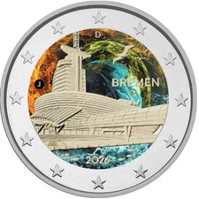 2 Euro Gedenkmünze BRD /