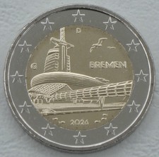 2 Euro bankfrisch Deutschland