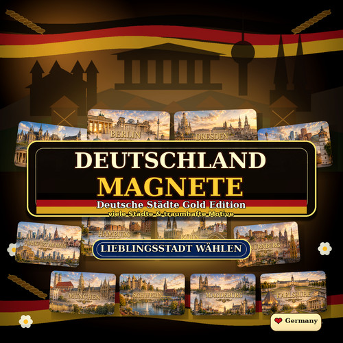 Deutschland städte magnet - städte,