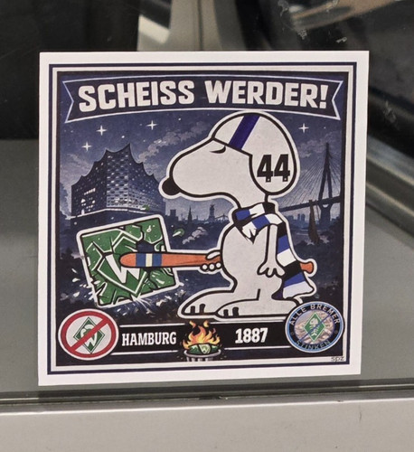 15x anti werder bremen - bremen, /