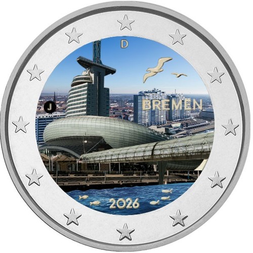 Euro gedenkmünze brd - 2, /