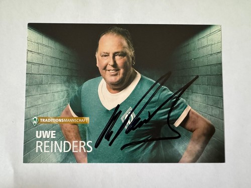 Autogrammkarte uwe reinders - autogrammkarte,