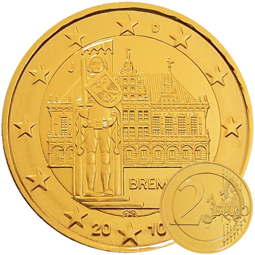 Euro münze deutschland 2010 - euro,