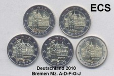 Deutschland 5 x 2 € Euro