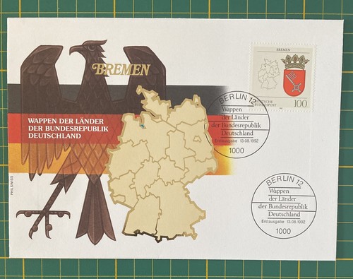 Sonderbrief wappen der länder - sonderbrief,