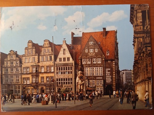 Postkarte 3027 gelaufen