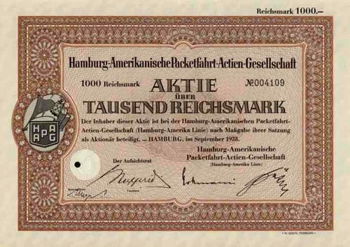 Hapag lloyd 1938 tui - lloyd,