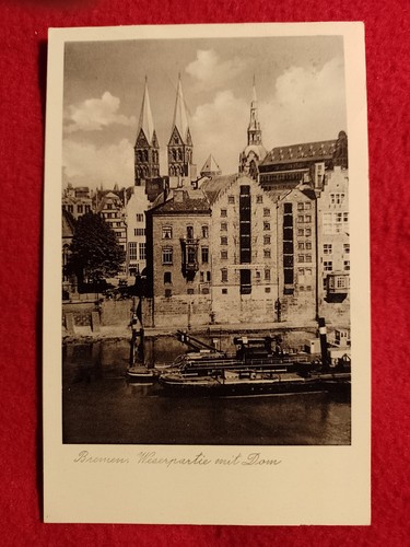 Bremen 1950 weserpartie - bremen, 1950.