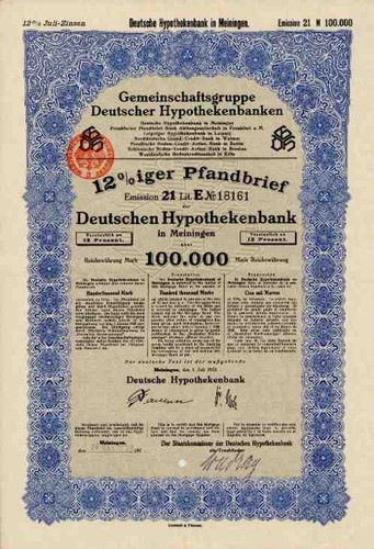 Hypo meiningen 1923 - meiningen,