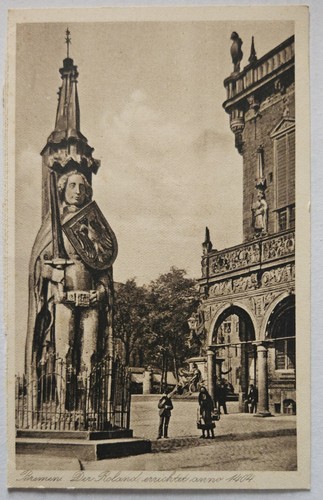 Postkarte 1928 bremen - 1928,
