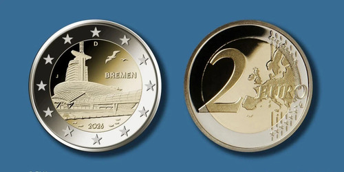 Euro bremen klimahaus münze - bremen,