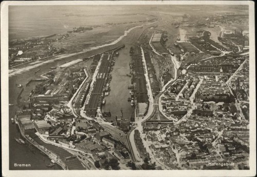 Bremen city hafen - bremen,